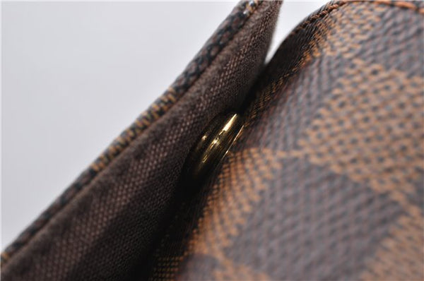 Authentic Louis Vuitton Damier Naviglio Shoulder Cross Body Bag N45255 LV 7056E