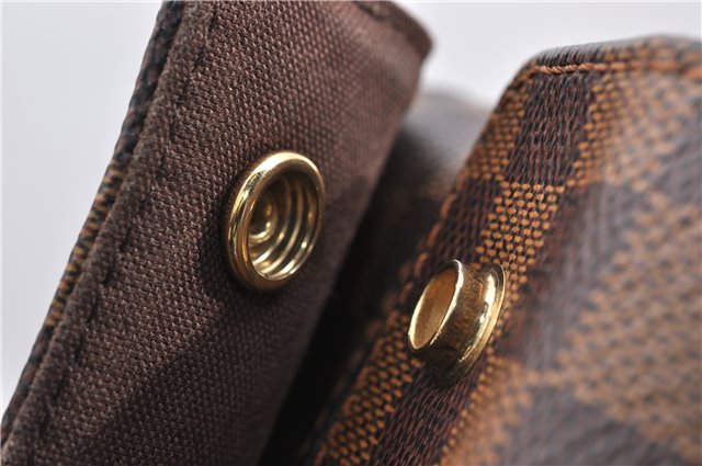 Authentic Louis Vuitton Damier Naviglio Shoulder Cross Body Bag N45255 LV 7056E