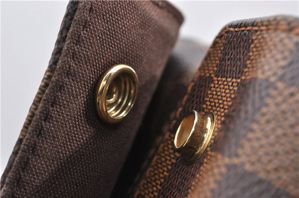 Authentic Louis Vuitton Damier Naviglio Shoulder Cross Body Bag N45255 LV 7056E