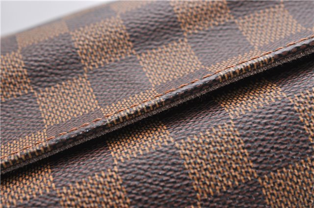 Authentic Louis Vuitton Damier Naviglio Shoulder Cross Body Bag N45255 LV 7056E