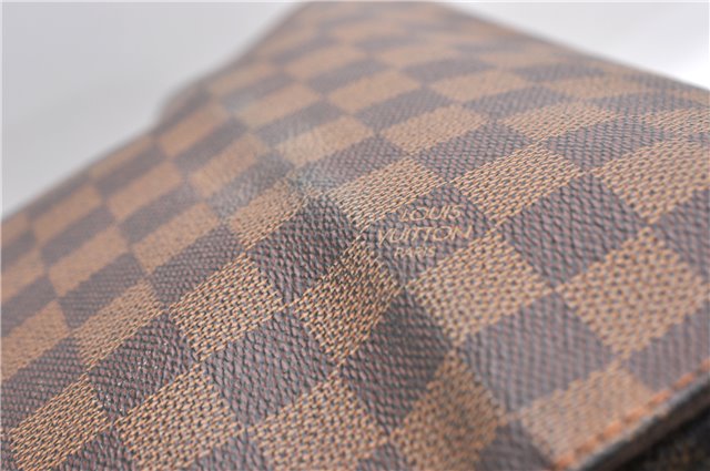 Authentic Louis Vuitton Damier Naviglio Shoulder Cross Body Bag N45255 LV 7056E