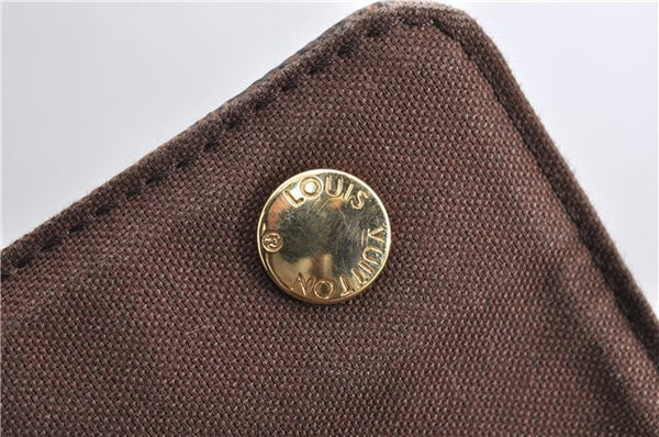 Authentic Louis Vuitton Damier Naviglio Shoulder Cross Body Bag N45255 LV 7056E