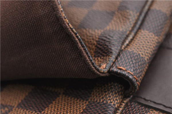 Authentic Louis Vuitton Damier Naviglio Shoulder Cross Body Bag N45255 LV 7056E