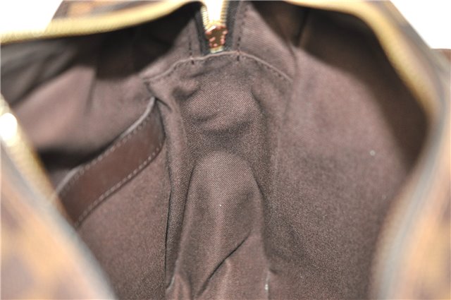 Authentic Louis Vuitton Damier Naviglio Shoulder Cross Body Bag N45255 LV 7056E