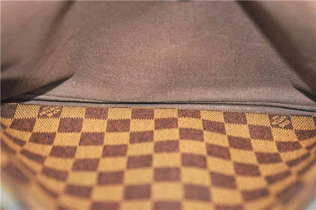 Authentic Louis Vuitton Damier Naviglio Shoulder Cross Body Bag N45255 LV 7056E