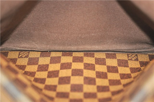 Authentic Louis Vuitton Damier Naviglio Shoulder Cross Body Bag N45255 LV 7056E