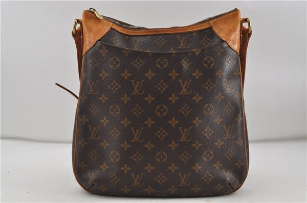 Auth Louis Vuitton Monogram Odeon MM Shoulder Cross Body Bag M56389 LV 7057D