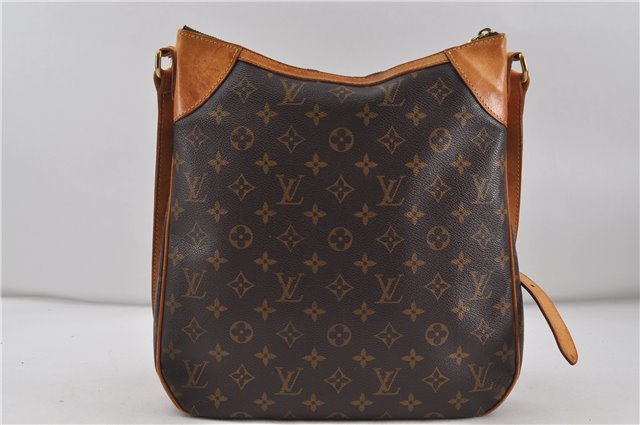 Auth Louis Vuitton Monogram Odeon MM Shoulder Cross Body Bag M56389 LV 7057D