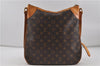 Auth Louis Vuitton Monogram Odeon MM Shoulder Cross Body Bag M56389 LV 7057D