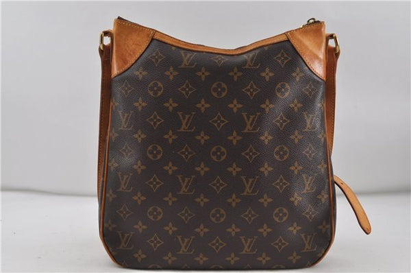 Auth Louis Vuitton Monogram Odeon MM Shoulder Cross Body Bag M56389 LV 7057D