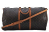 Auth Louis Vuitton Monogram Keepall Bandouliere 60 Boston Bag M41412 LV 7058D
