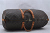 Auth Louis Vuitton Monogram Keepall Bandouliere 60 Boston Bag M41412 LV 7058D