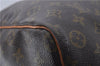 Auth Louis Vuitton Monogram Keepall Bandouliere 60 Boston Bag M41412 LV 7058D