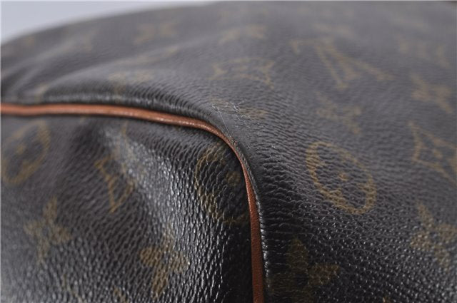 Auth Louis Vuitton Monogram Keepall Bandouliere 60 Boston Bag M41412 LV 7058D