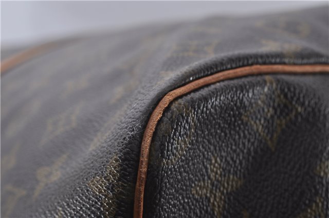 Auth Louis Vuitton Monogram Keepall Bandouliere 60 Boston Bag M41412 LV 7058D