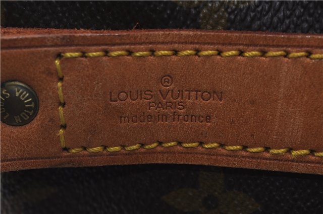 Auth Louis Vuitton Monogram Keepall Bandouliere 60 Boston Bag M41412 LV 7058D