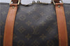 Auth Louis Vuitton Monogram Keepall Bandouliere 60 Boston Bag M41412 LV 7058D