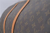 Auth Louis Vuitton Monogram Keepall Bandouliere 60 Boston Bag M41412 LV 7058D