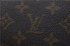 Auth Louis Vuitton Monogram Keepall Bandouliere 60 Boston Bag M41412 LV 7058D
