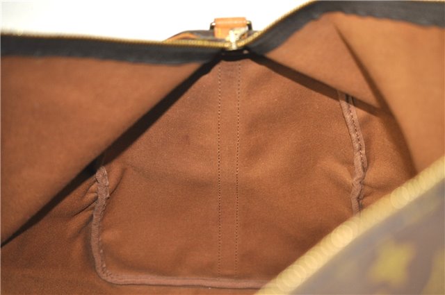 Auth Louis Vuitton Monogram Keepall Bandouliere 60 Boston Bag M41412 LV 7058D