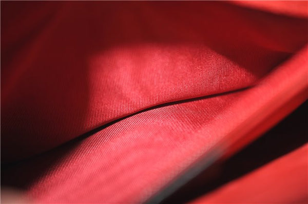 Authentic GUCCI Vintage Bamboo Hand Bag Purse Leather 0021061 Black 7059D