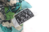 Auth HERMES Twilly Scarf "JEU DES OMNIBUS ET DAMES BLANCHES" Silk Green 7061C