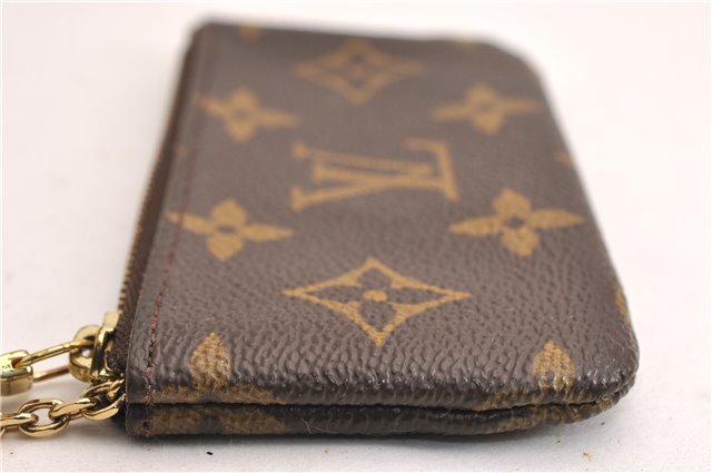 Authentic Louis Vuitton Monogram Pochette Cles Coin Purse Case M62650 LV 7062E