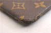 Authentic Louis Vuitton Monogram Pochette Cles Coin Purse Case M62650 LV 7062E