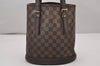 Authentic Louis Vuitton Damier Marais Bucket Shoulder Tote Bag N42240 LV 7062I