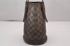 Authentic Louis Vuitton Damier Marais Bucket Shoulder Tote Bag N42240 LV 7062I