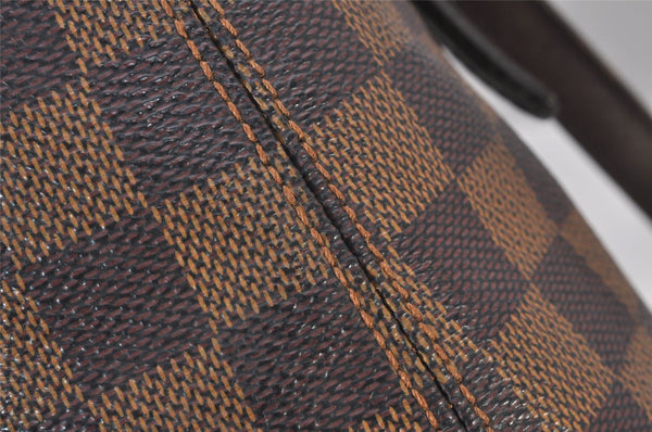 Authentic Louis Vuitton Damier Marais Bucket Shoulder Tote Bag N42240 LV 7062I