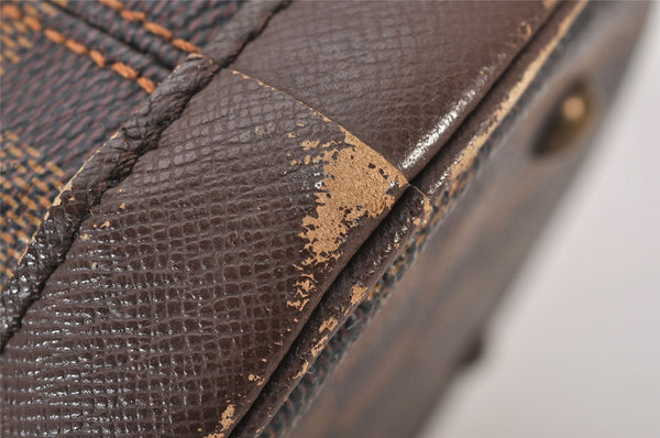 Authentic Louis Vuitton Damier Marais Bucket Shoulder Tote Bag N42240 LV 7062I