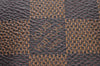 Authentic Louis Vuitton Damier Marais Bucket Shoulder Tote Bag N42240 LV 7062I
