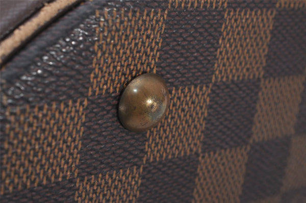 Authentic Louis Vuitton Damier Marais Bucket Shoulder Tote Bag N42240 LV 7062I