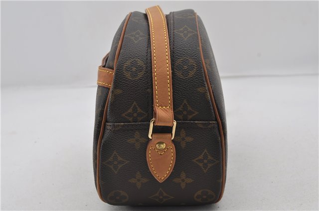 Authentic Louis Vuitton Monogram Blois Shoulder Cross Body Bag M51221 LV 7064E