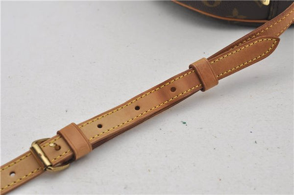 Authentic Louis Vuitton Monogram Blois Shoulder Cross Body Bag M51221 LV 7064E