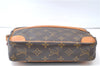 Authentic Louis Vuitton Monogram Trocadero 23 Shoulder Cross Bag M51276 LV 7065E