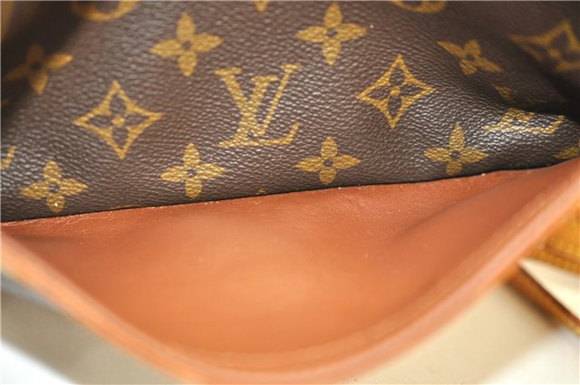 Authentic Louis Vuitton Monogram Trocadero 23 Shoulder Cross Bag M51276 LV 7065E