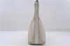 Authentic GUCCI Shoulder Hand Bag Purse GG Canvas Leather 0000602 Ivory 7066D