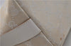 Authentic GUCCI Shoulder Hand Bag Purse GG Canvas Leather 0000602 Ivory 7066D