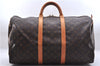 Authentic Louis Vuitton Monogram Keepall 50 Travel Boston Bag M41426 LV 7066E