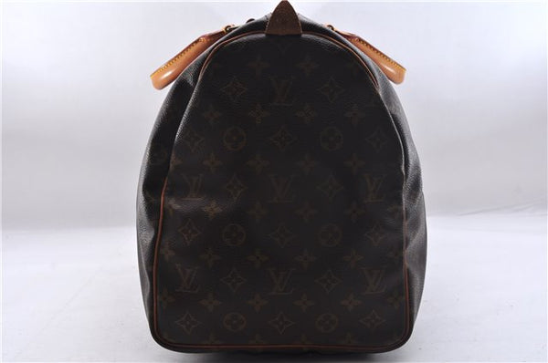 Authentic Louis Vuitton Monogram Keepall 50 Travel Boston Bag M41426 LV 7066E