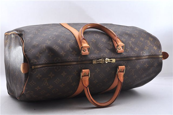 Authentic Louis Vuitton Monogram Keepall 50 Travel Boston Bag M41426 LV 7066E