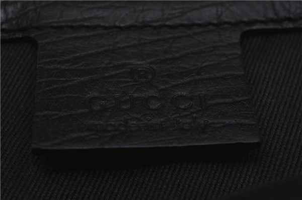 Authentic GUCCI Horsebit Shoulder Hand Bag GG Canvas Leather 114915 Brown 7067D