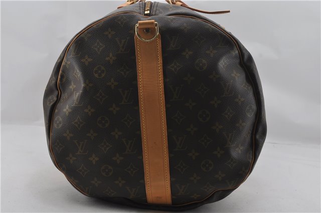 Authentic Louis Vuitton Monogram Sac Polochon 2Way Boston Bag M41222 LV 7067E