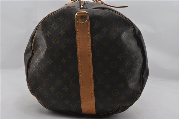 Authentic Louis Vuitton Monogram Sac Polochon 2Way Boston Bag M41222 LV 7067E