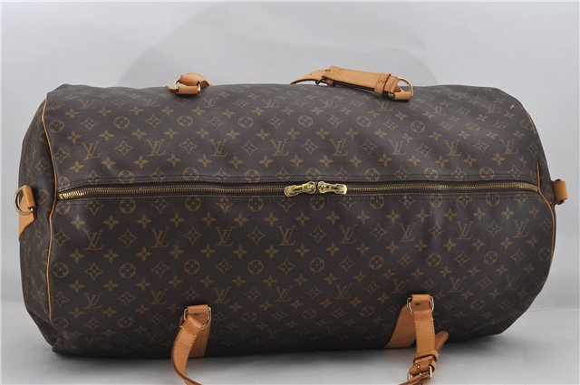 Authentic Louis Vuitton Monogram Sac Polochon 2Way Boston Bag M41222 LV 7067E