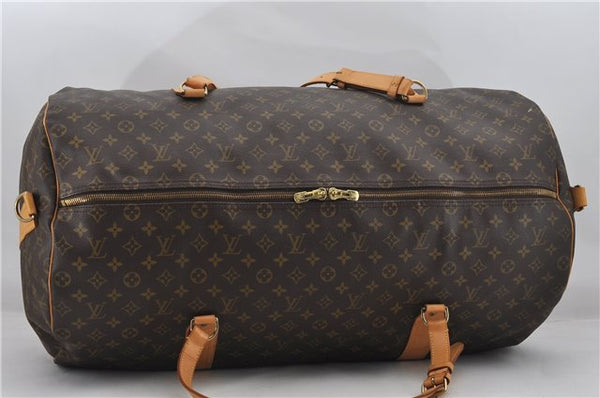 Authentic Louis Vuitton Monogram Sac Polochon 2Way Boston Bag M41222 LV 7067E