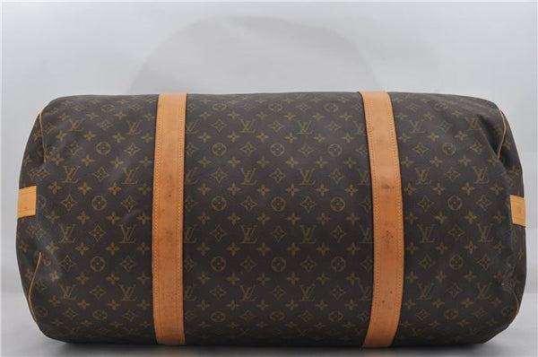 Authentic Louis Vuitton Monogram Sac Polochon 2Way Boston Bag M41222 LV 7067E