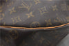 Authentic Louis Vuitton Monogram Sac Polochon 2Way Boston Bag M41222 LV 7067E